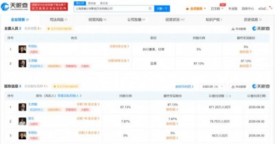 ​王思聪控股香蕉影业被强制执行 人民币为 2.4 万