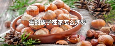 ​生榛子怎么炒熟吃 买的生榛子怎么炒熟啊