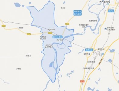 ​黑龙江富拉尔基，达斡尔语地名，红色江岸之意，中国北方工业重镇