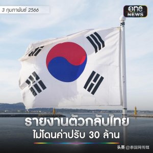 ​泰政府提醒：非法在韩务工泰劳28日前自愿申报回国 违者罚款80万铢