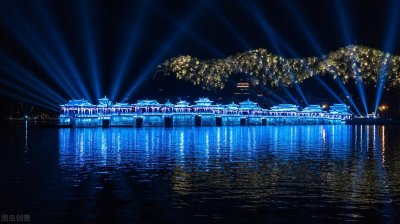 ​夏天来了，去潮州的广济桥看灯光秀吧（附广济桥灯光秀时间表）