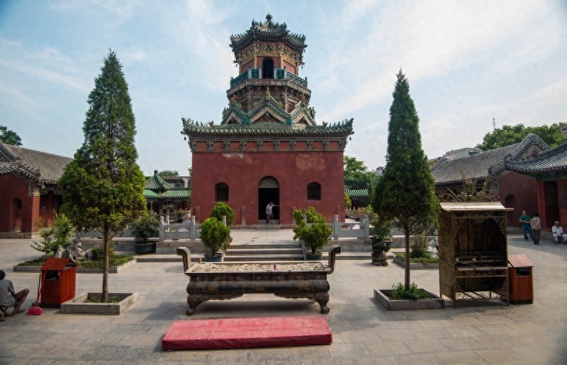 延庆观,中国的三大名观,为纪念全真教创始人王喆而修建的道观