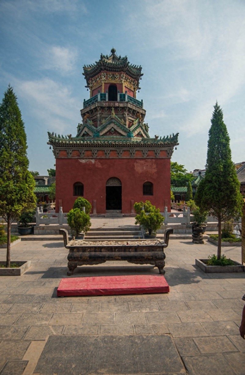 延庆观,中国的三大名观,为纪念全真教创始人王喆而修建的道观