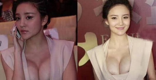 刘雨欣抛胸撒乳照曝光 刘雨欣胸多大人品不好吗