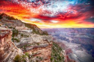 国家公园科罗拉多河大峡谷（地质公园美国科罗拉多大峡谷）(7)