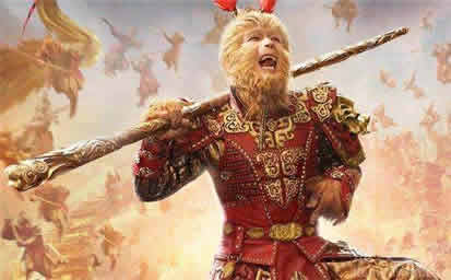 88年天空上出现孙悟空图片 长春人都惊呆了