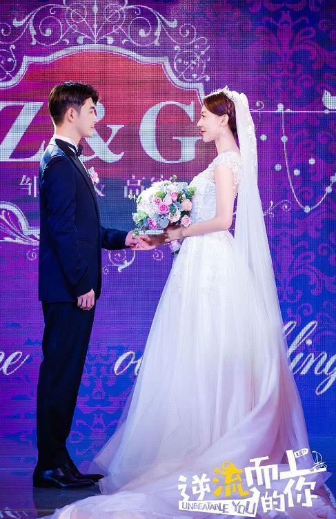 孙坚黄梦莹大婚现场，天天上热搜，果然是观众最喜欢的一对cp