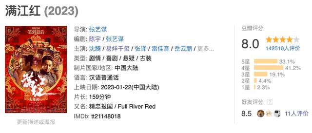 最新消息电影满江红全阵容官宣（冲击40亿豆瓣8.0彻底杀疯了）(3)