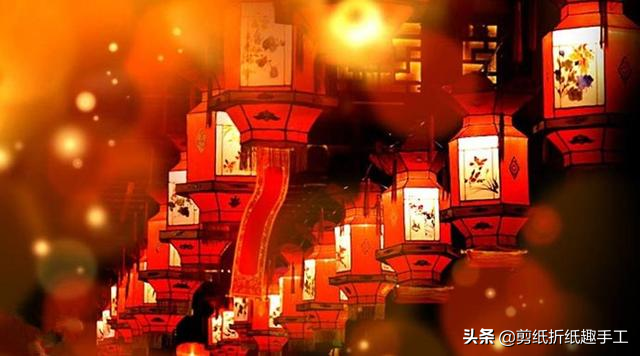 元宵节剪纸手工制作(分享灯笼手工剪纸教程)