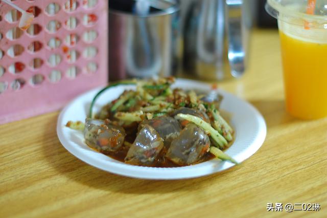 福建特色传统小吃土笋冻的原料（福建一种风味小吃）(3)