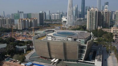 ​建筑之花③：广州美术馆新馆——岭南芳华，水中盛放