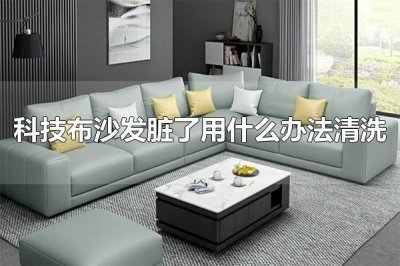 ​科技布沙发脏了用什么办法清洗 科技布沙发要怎样保养