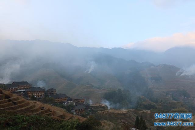 桂林龙脊梯田,世界梯田之最,景象简直是人间一大奇观