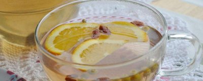 ​柠檬和菊花泡水的功效与禁忌