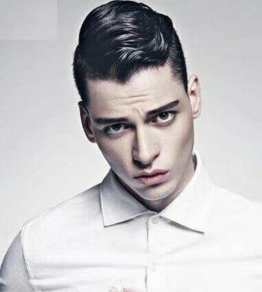 五个帅气个性男士背头发型