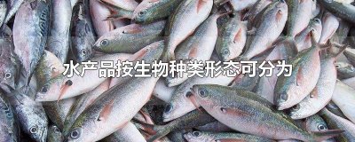 ​水产品按生物种类形态可分为