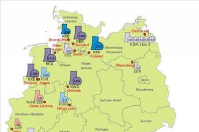 ​法国核电站分布
