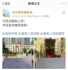 ​“不要赔偿只要道歉”，特斯拉“车顶维权”女车主提起上诉