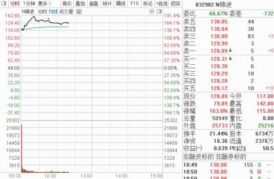 ​破纪录！百元新股狂飙，中一签赚超 9000 元！这只新股为何这么猛？