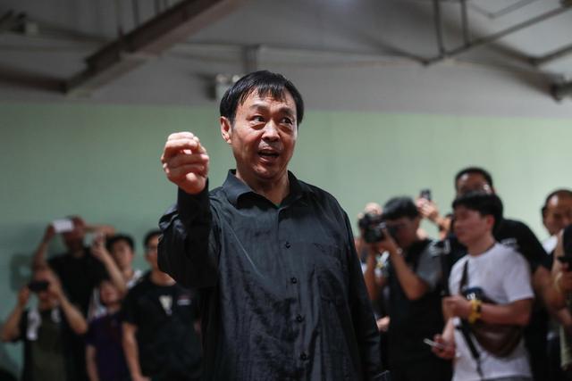 太极大师马保国打连环崩拳，号称学自叶问！对张伟丽留情不用这招