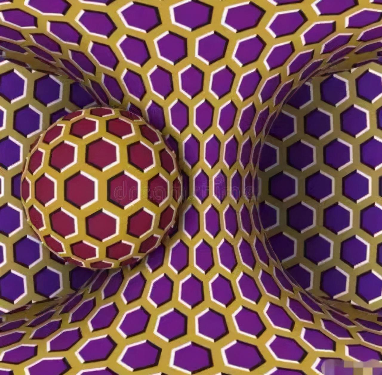 视觉幻觉图片素材大全（20张心理学视觉幻觉图片）