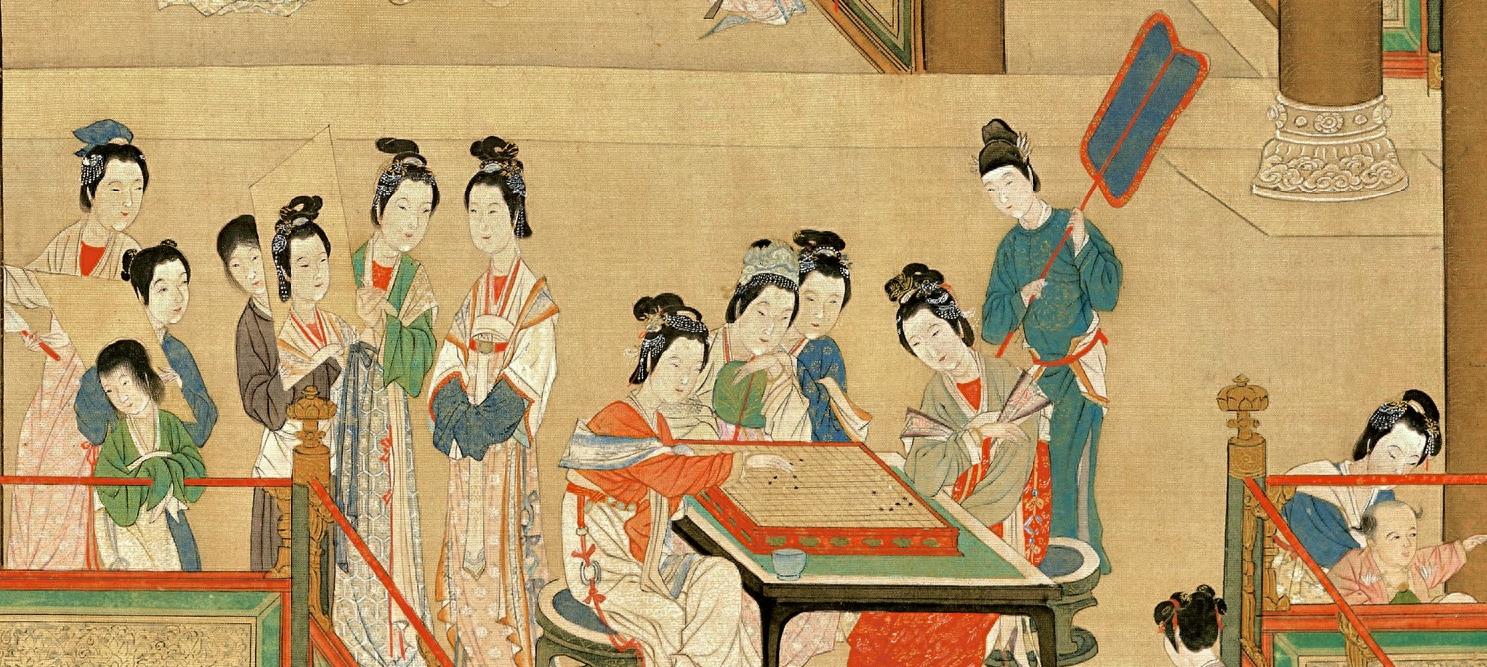 明代大画家仇英的传世之作《汉宫春晓图》