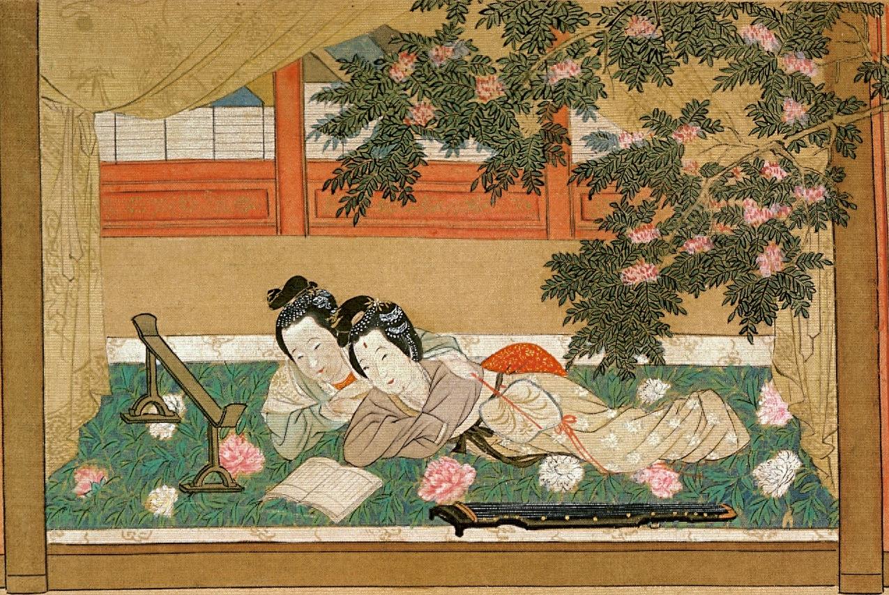 明代大画家仇英的传世之作《汉宫春晓图》