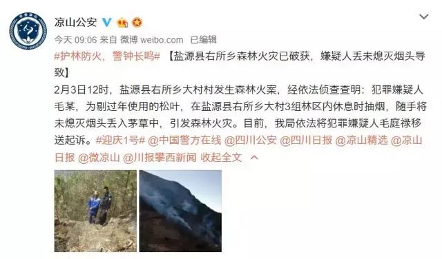 四川凉山森林大火事件始末（凉山这几起森林火案告破）(2)