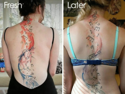 ​当纹身“老了”会变成什么样？