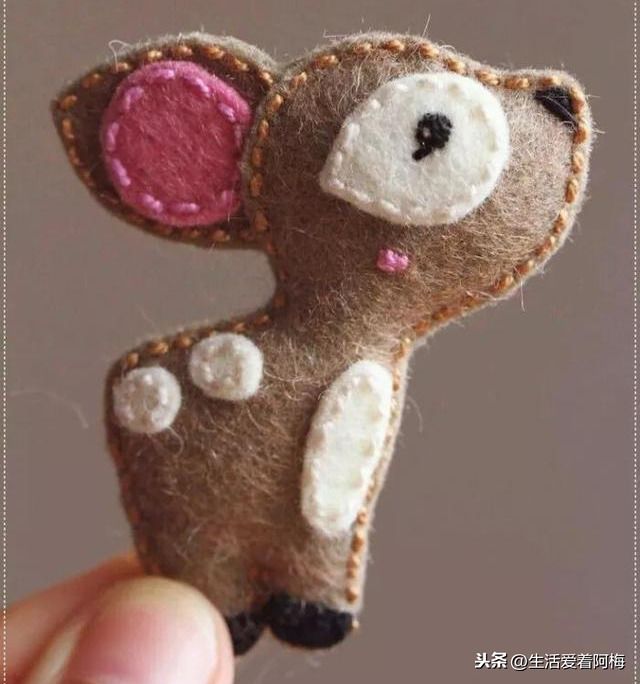 不织布手工制作（新手小白都能轻松掌握的布艺手工）