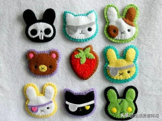 不织布手工制作（新手小白都能轻松掌握的布艺手工）