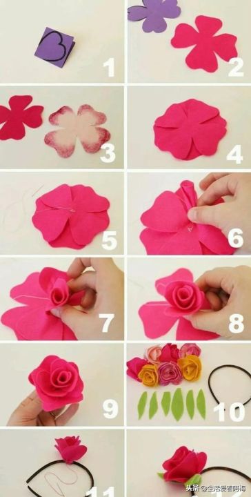 不织布手工制作（新手小白都能轻松掌握的布艺手工）