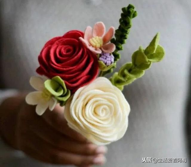 不织布手工制作（新手小白都能轻松掌握的布艺手工）