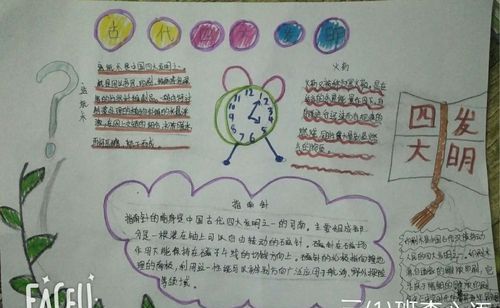 初一历史 老师让做手抄报 以中国古代的科技文化成就为内容 、、哪位大神提供点资料挖、、、