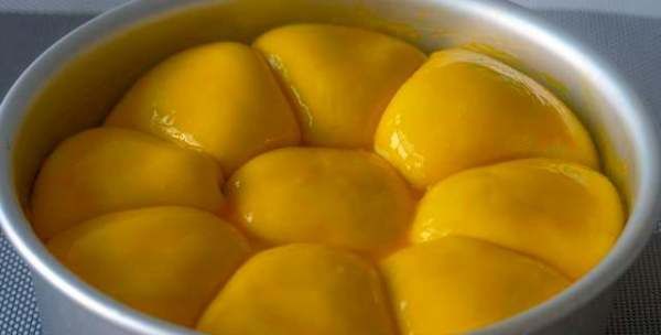 家庭做面包的简单方法,在家做面包简单做法电饭煲图33