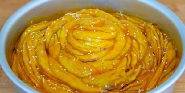 家庭做面包的简单方法,在家做面包简单做法电饭煲图16