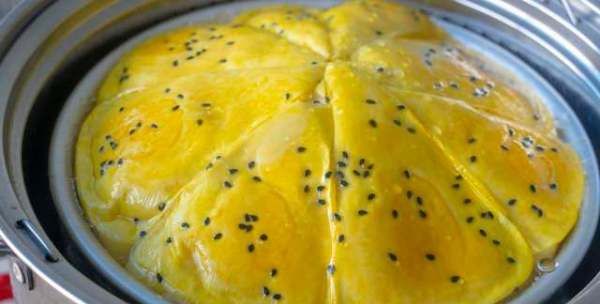 家庭做面包的简单方法,在家做面包简单做法电饭煲图27