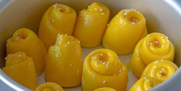 家庭做面包的简单方法,在家做面包简单做法电饭煲图13