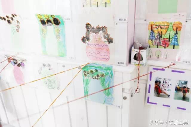 幼儿园童趣主题墙布置（幼儿园墙面这样做才有乐趣）(7)