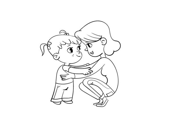 关于母亲节的手抄报彩铅绘制