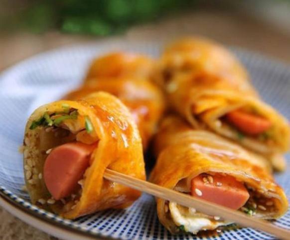 东北烤冷面，酱汁秘制配方，学会都可以出去“开店”了