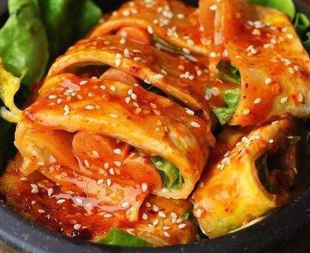 东北烤冷面，酱汁秘制配方，学会都可以出去“开店”了