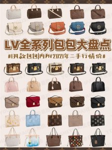 ​9张图看完LV全系列139款包包｜奢侈品包包种草