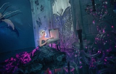 ​Cos美图：黑化吾王，正片saber alter，高贵冷艳晚礼服，真的美！