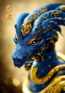 ​十二生肖 蛇 《巳蛇》育丞原创