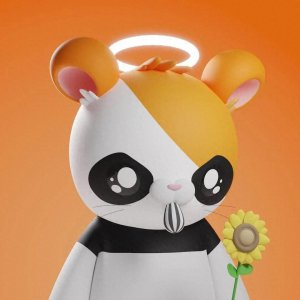 ​让人喜欢的卡通熊猫头像