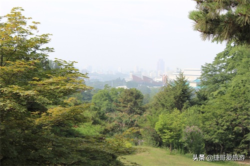 朝鲜 平壤 牡丹峰景区