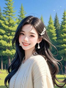 ​清纯甜美少女头像分享丨珍珠般温婉如初的少女 清纯甜美 纯净如清泉