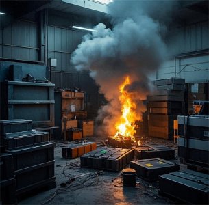 ​2025 年 104 万吨退役电池，你扔的锂电池正成 “城市定时炸弹”