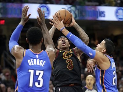 ​（体育）（5）篮球——NBA常规赛：骑士不敌雷霆